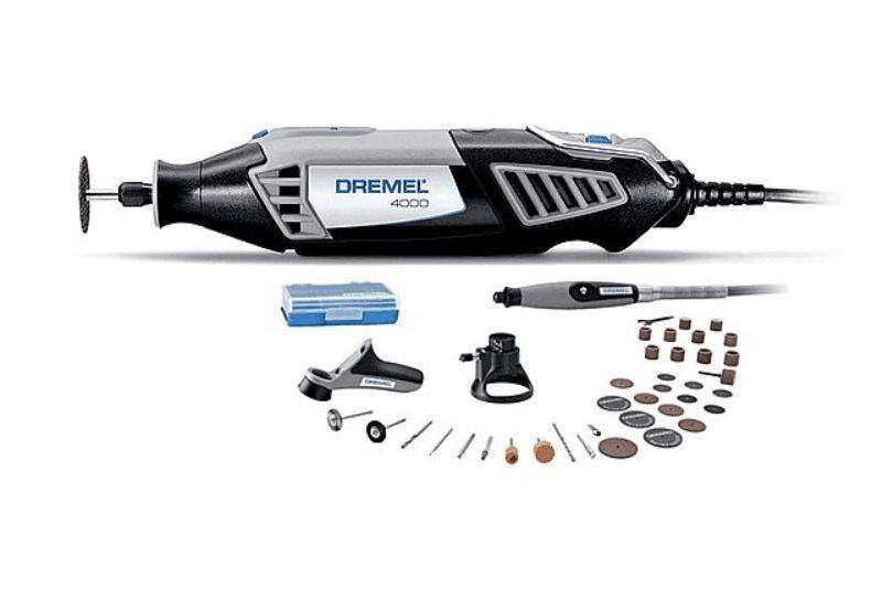 Micro Demel Micro Retífica Dremel 4000 Profissional 175w 36 Acessorios - Micro ...
