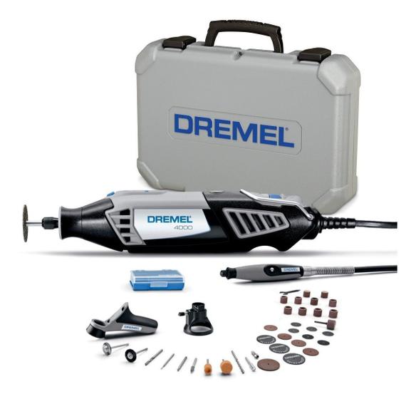Micro Retífica Eletrica 4000 Profissional 175w 36 Acessórios 220V - Dremel Menor preço em Micro Retífica Eletrica 4000 Profissional 175w 36 Acessórios 220V - Dremel