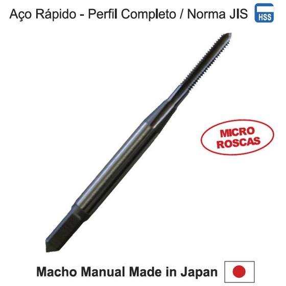 Imagem de Micro Roscas - Made In Japan - Aço Rápido Hss M 1,8 X 0,35 - Perfil Completo - Norma JIS - OSG