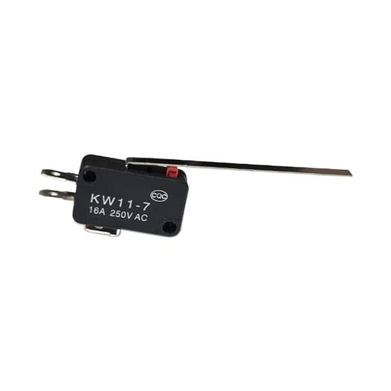 Imagem de Micro Switch Chave Fim De Curso Alavanca Haste - Preto