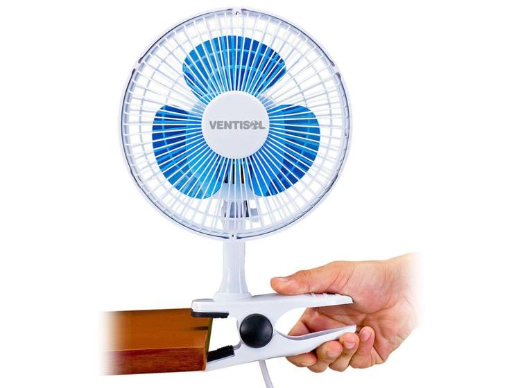 Imagem de Micro Ventilador de Mesa - Clip 2 Velocidades - Ventisol Premium