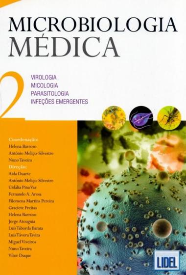 Imagem de Microbiologia Médica - Virologia, Micologia, Parasitologia, Infecções Emergentes Vol. 2 - Lidel