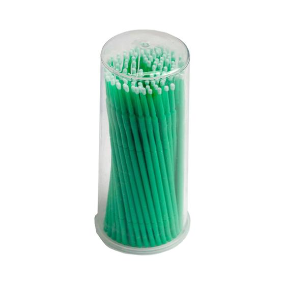 Imagem de Microbrush para alongamento de cílios - pote com 100 unid.