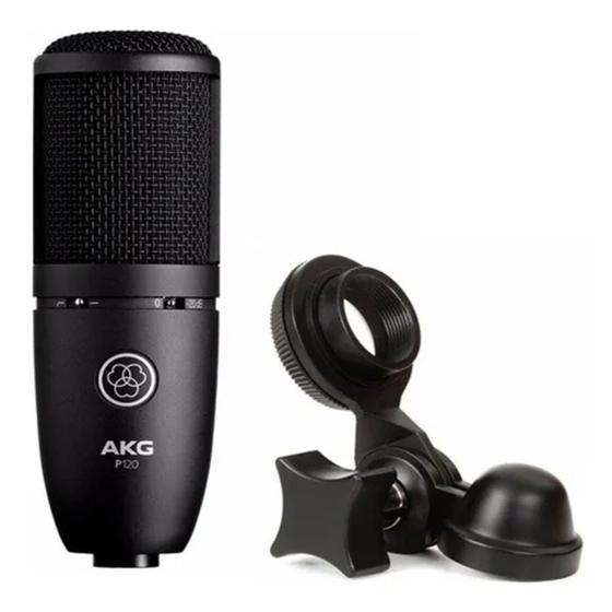 P120 Microfone Akg P120 Condensador Cardióide Preto C/NF - Behringer ...