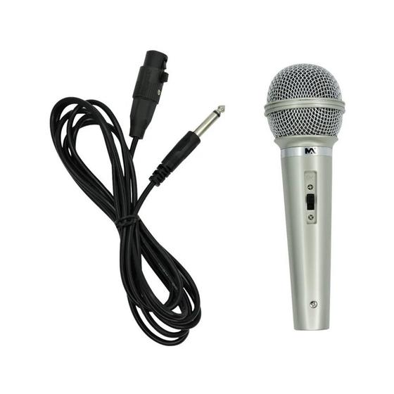 Microfone Barato Dinâmico DM701 Com Fio P10 Profissional Menor preço em Microfone Barato Dinâmico DM701 Com Fio P10 Profissional