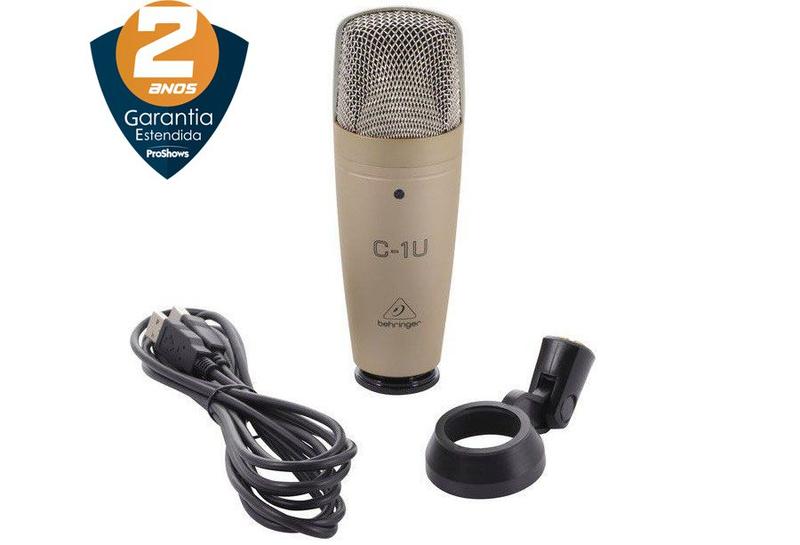 Imagem de Microfone Behringer C-1U Condensador USB