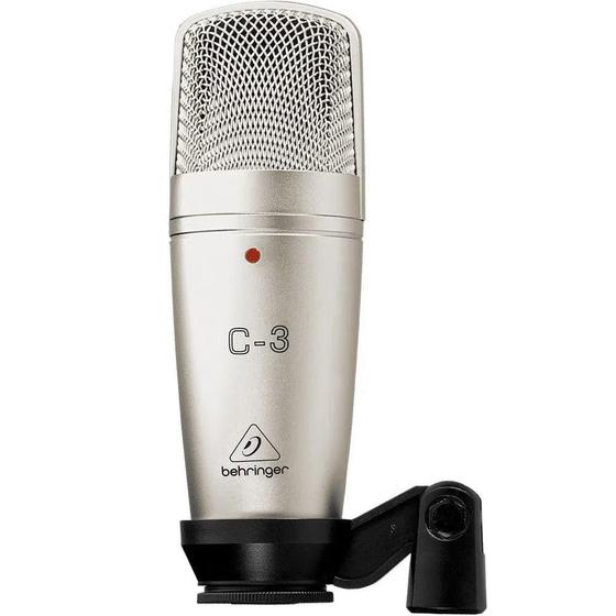 Imagem de Microfone Behringer Condensador Profissional Para Estúdio C3