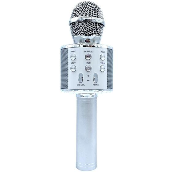 Imagem de Microfone bluetooth karaoke led