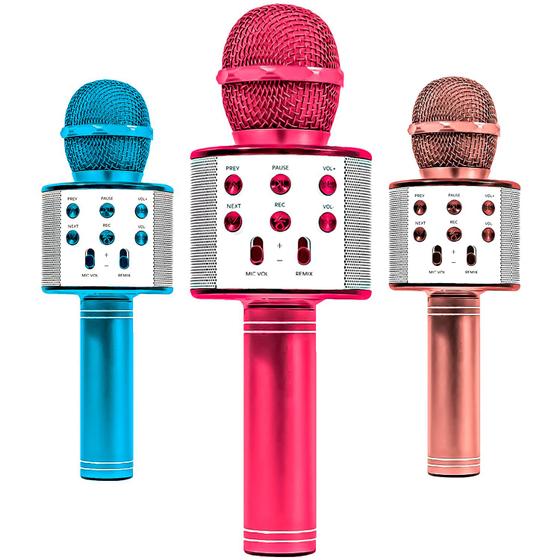 Imagem de Microfone Bluetooth Sem Fio Youtube Karaoke Muda Voz - Zoop Toys