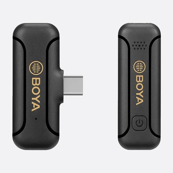 Imagem de Microfone Boya By-WM3T2-U1 Lapela Sem Fio Wireless Plug USB C