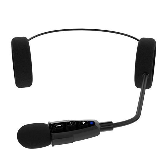 Imagem de Microfone Capacete Ejeas E1+ Fone De Ouvido Bluetooth 5.1 Moto Bateria 19hs Redução Ruído Assistente de Voz