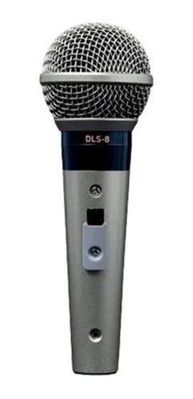 Imagem de Microfone Com Fio Dylan DLS8 Profissional Com Cabo 3 Metros
