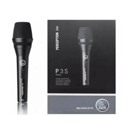 Imagem de Microfone com fio Perception AKG 3S Preto Original