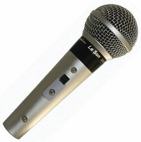Imagem de Microfone Com Fio Profissional Sm58 P4 Karaoke