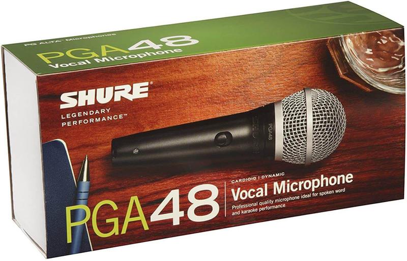 Imagem de microfone com fio shure pga48 lc