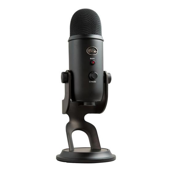 Microfone Condensador Blue Yeti Podcast, USB, Preto - 988-000100 Menor preço em Microfone Condensador Blue Yeti Podcast, USB, Preto - 988-000100