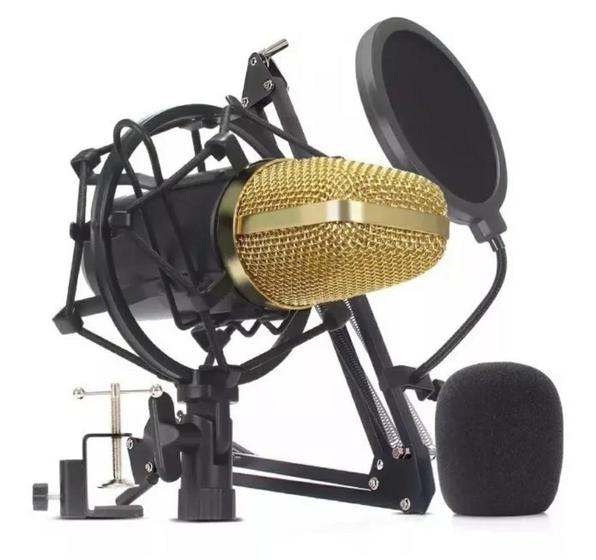 Imagem de Microfone Condensador BM-800 Para Webcast Podcast Gravação Apresentação