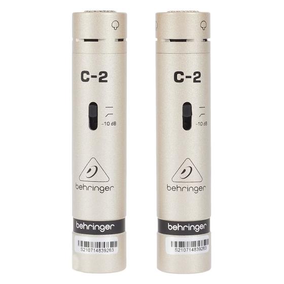 Imagem de Microfone Condensador de Estúdio C-2 (Par) - Behringer