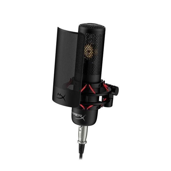 Microfone Condensador HyperX ProCast, Cardioide, Antivibração, Antichoque, XLR Profissional, Preto - 699Z0AA Menor preço em Microfone Condensador HyperX ProCast, Cardioide, Antivibração, Antichoque, XLR Profissional, Preto - 699Z0AA
