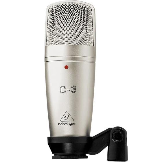 Imagem de Microfone Condensador Profissional P/ Estúdio C3 - BEHRINGER