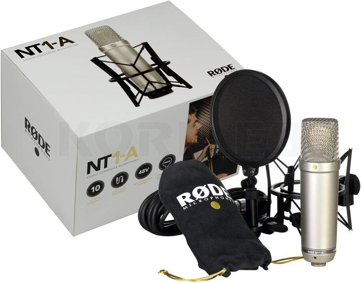 Imagem de Microfone Condensador Rode NT1-A - Kit completo
