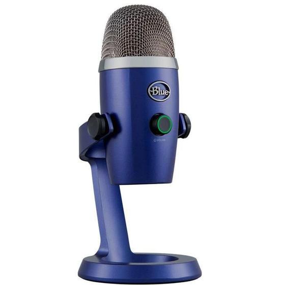 Imagem de Microfone Condensador USB Blue Yeti Nano Azul - 988-000089