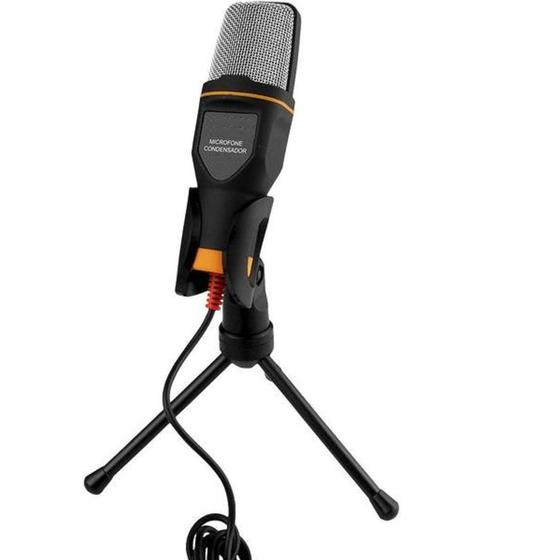 Imagem de Microfone Condensador USB com Tripe
