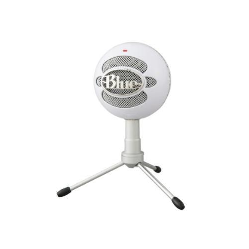 Imagem de Microfone Condensador USB Snowball Ice, Branco, 988-000070  BLUE (LOGITECH)
