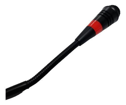 Imagem de Microfone Csr Gooseneck Sem Base E10 62cm Para Mesa Púlpito Cor Preto