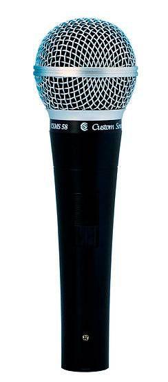 Imagem de Microfone Custom Sound Csms 58 Com Cabo