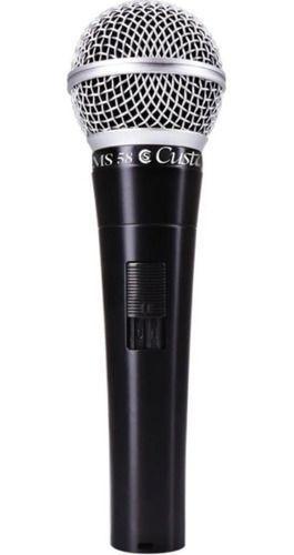 Imagem de Microfone Custom Sound Dinâmico Csms 58 Bk Cabo 5m C Sm S 58