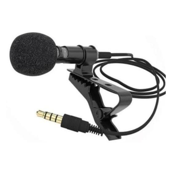 Imagem de Microfone De Lapela Com Entrada P2