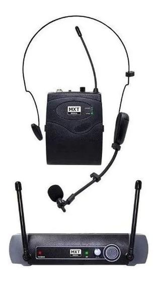 Imagem de Microfone de Lapela Headset sem fio MXT UHF-10BP