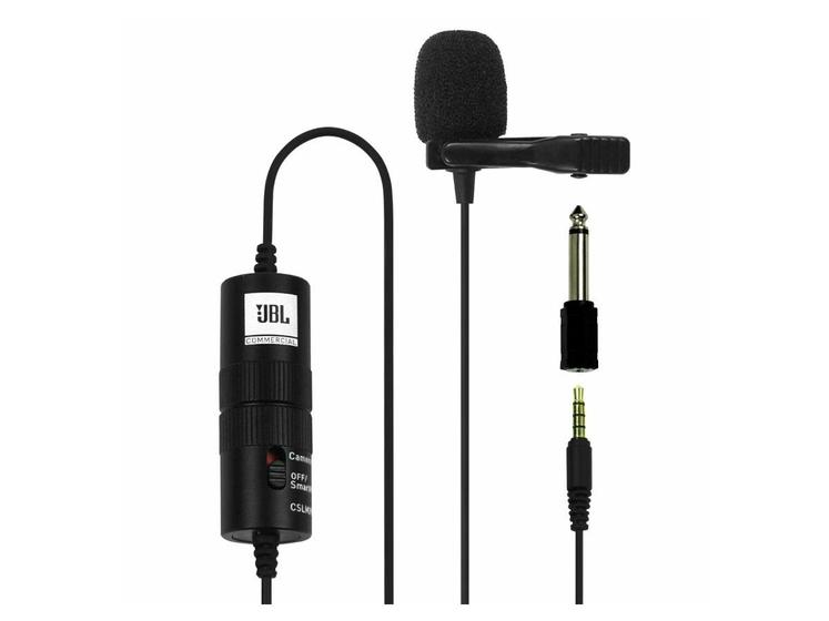 Microfone de Lapela JBL PRO CSLM20B - 28913598 Menor preço em Microfone de Lapela JBL PRO CSLM20B - 28913598