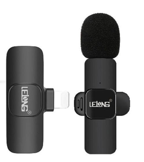 Imagem de Microfone de Lapela Lelong Profissional para Android TIPO C -  Certificado Anatel
