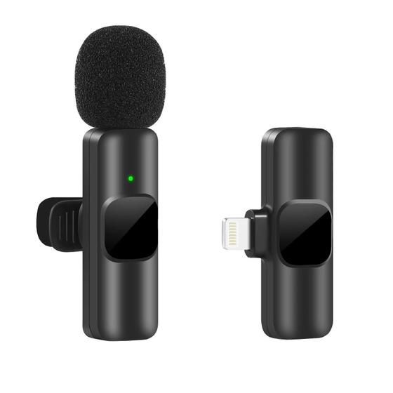 Imagem de Microfone De Lapela Sem Fio Para Live Com Celular Telefone