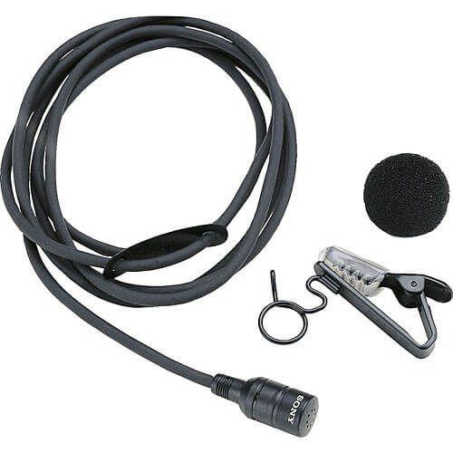 Imagem de Microfone de Lapela Sony ECM-44BMP Omnidirectional com Conector 1/8'