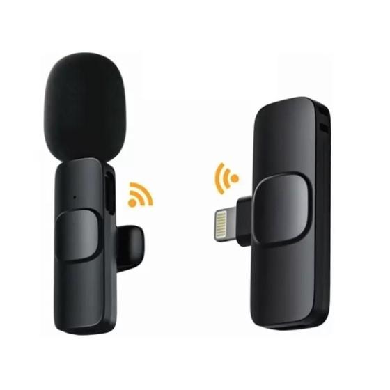 Imagem de Microfone de Lapela Wireless S/ Fio Para Gravações Profissionais