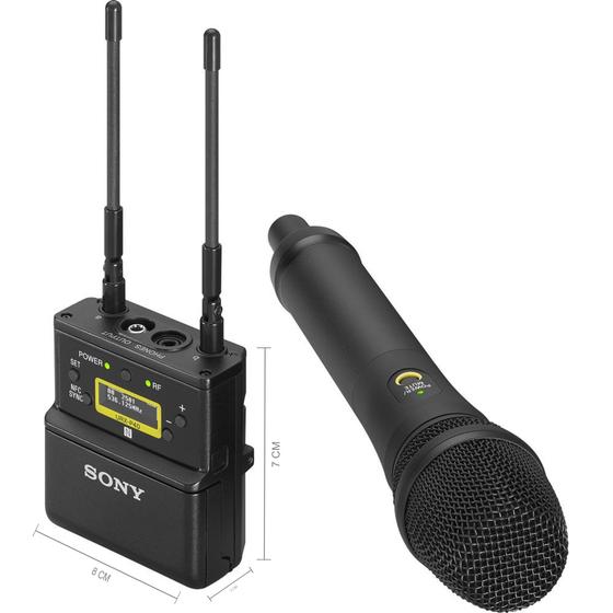 Imagem de Microfone De Mão Cardióide Sem Fio Sony UWP-D22 Para Câmeras