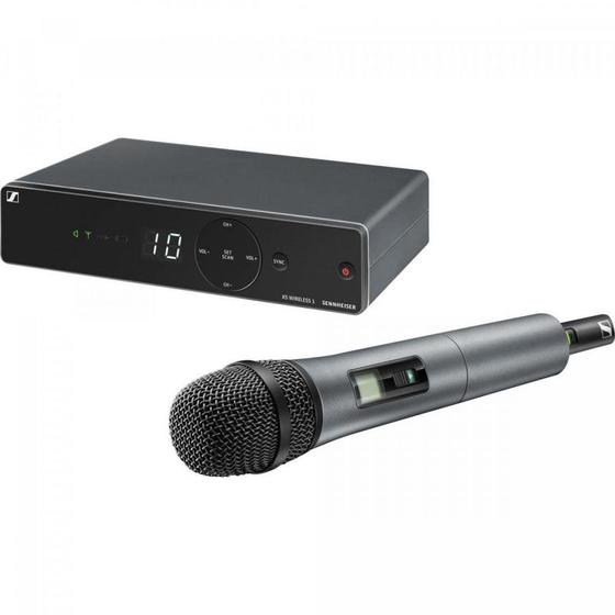 Microfone de mão sennheiser xsw1-825-a sem fio Menor preço em Microfone de mão sennheiser xsw1-825-a sem fio