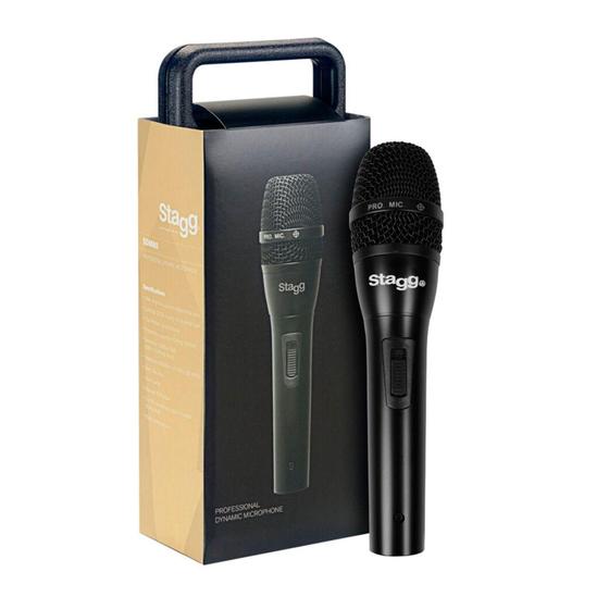 Imagem de Microfone De Mão Stagg Sdm90 Dinamico C/ Cabo Xlr X Xlr