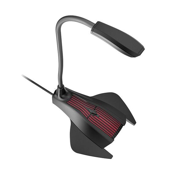 Imagem de Microfone de Mesa Gamer com Base e Alta Sensibilidade C3 Tech Gaming MI-G10BK