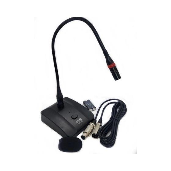 Microfone De Mesa Gooseneck Dylan DG10 Profissional Menor preço em Microfone De Mesa Gooseneck Dylan DG10 Profissional