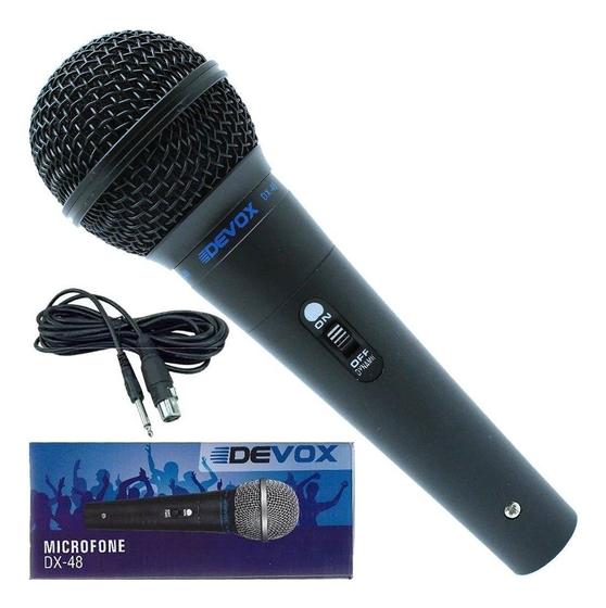 Imagem de Microfone Devox DX-48 Dinâmico Cardioide