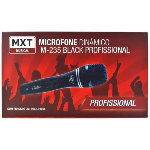 Imagem de Microfone dinâmico de mão c/ fio -- M-235 -- MXT -- c/ cabo 3 metros