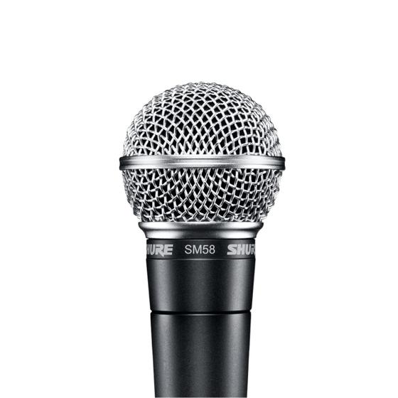 Microfone Dinâmico de Mão SM58-LC - SHURE Menor preço em Microfone Dinâmico de Mão SM58-LC - SHURE