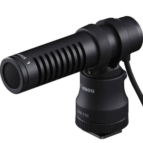 Imagem de Microfone Direcional Canon Dm E100 Para Câmera Preto
