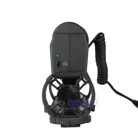 Imagem de Microfone Direcional Condensador De Video GKSM10 Para Câmeras DSLR