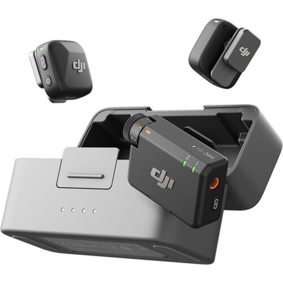 Imagem de Microfone dji mic mini sem fio 2 pessoas para câmera e smartphone (2 tx + 1 rx)