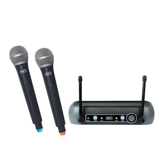 Imagem de Microfone Duplo Sem Fio Mxt Uhf-202